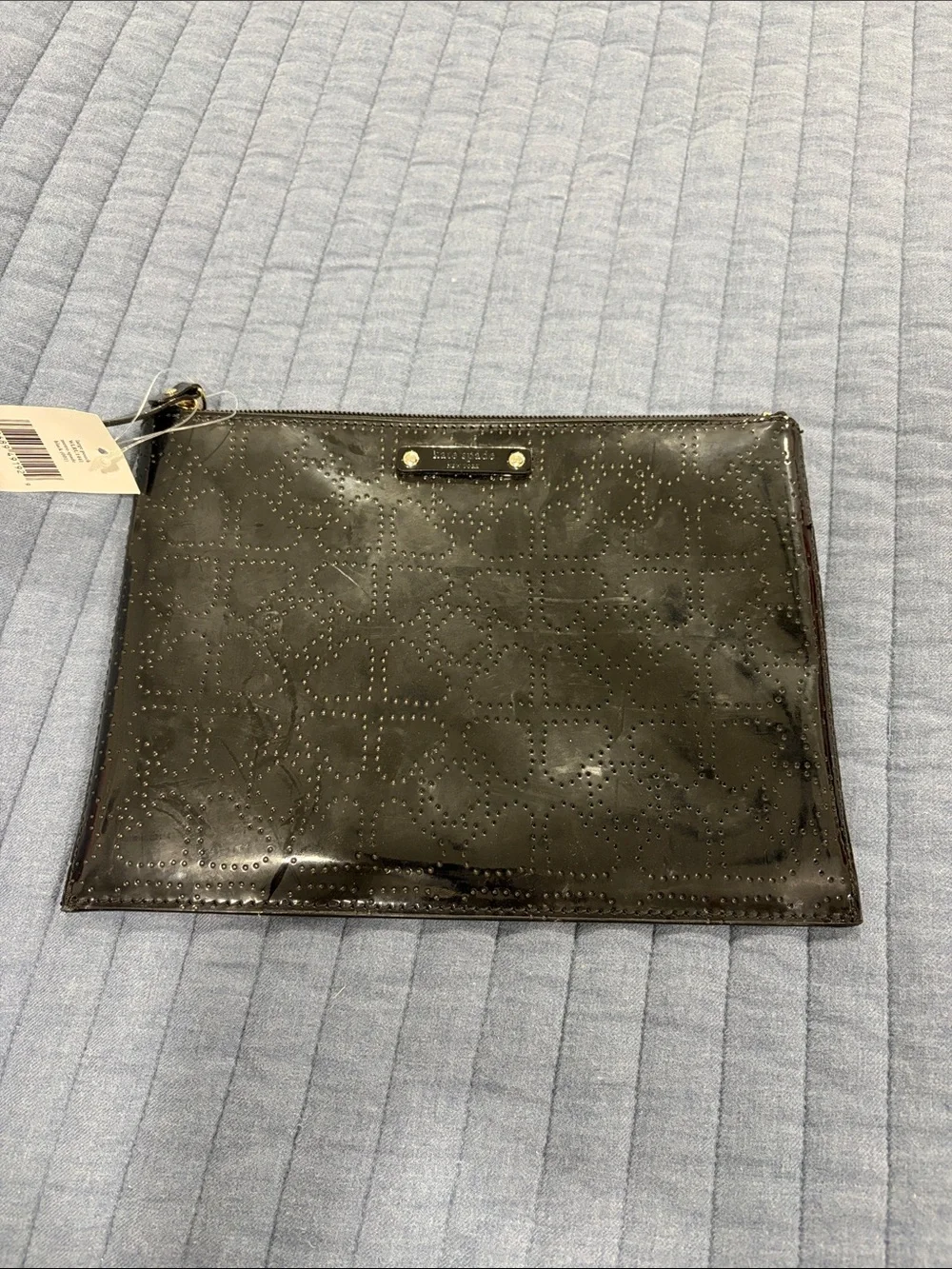 Kate Spade Black Zippered Pouch